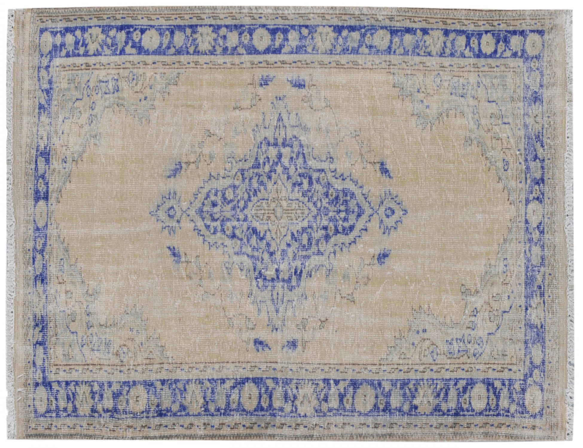 Alfombra vintage  beige <br/>285 x 186 cm