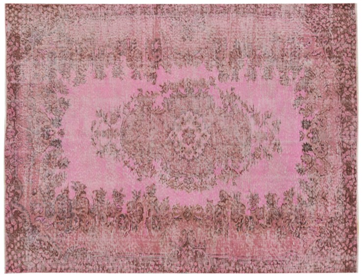 Viola Turco Tappeto Vintage 245 x 162 cm