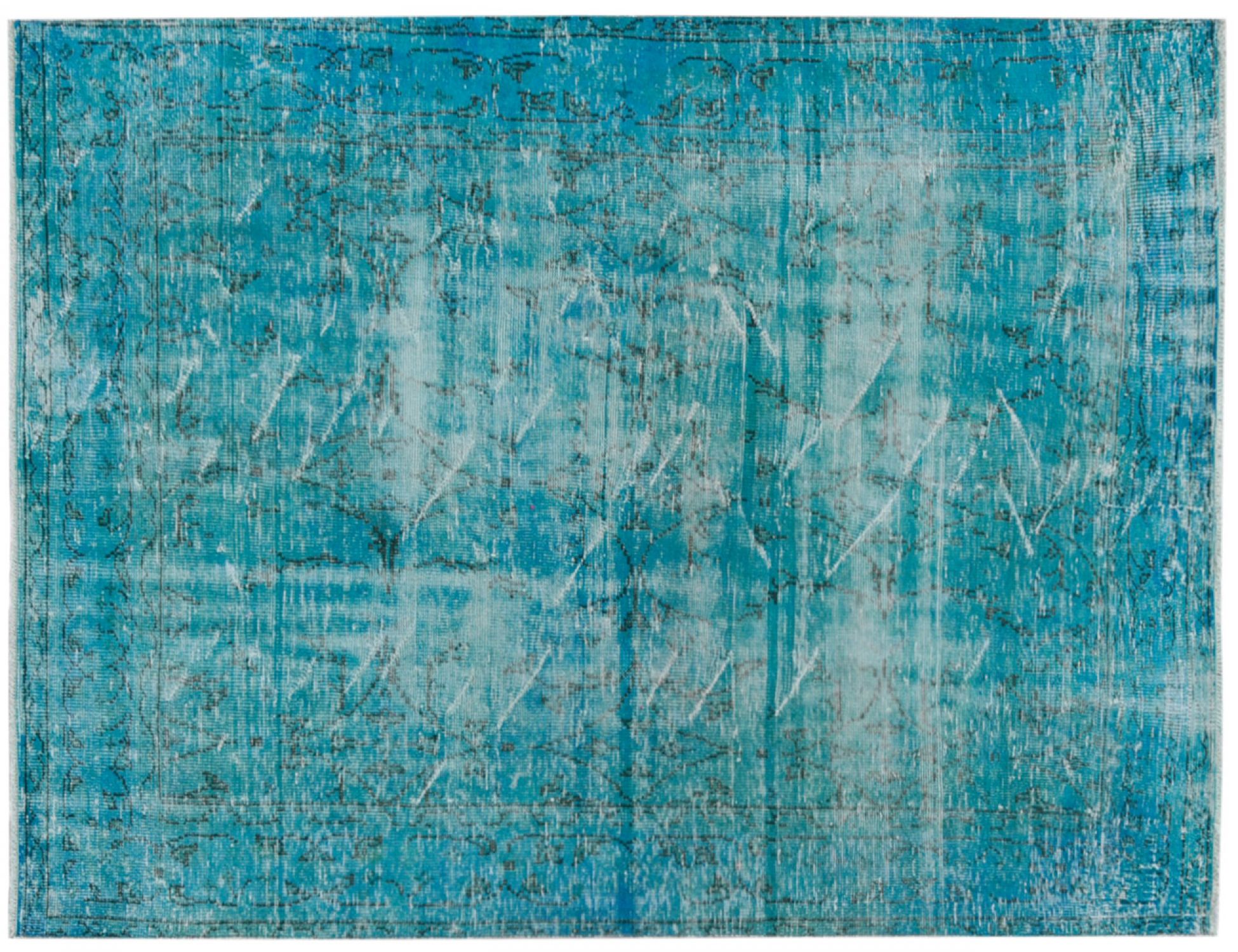 Tappeto Vintage  blu <br/>270 x 158 cm