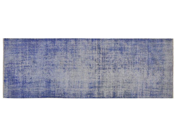Blu Turco Tappeto Vintage 355 x 122 cm
