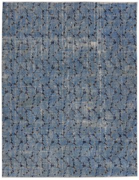 Alfombra vintage 395 X 308 azul