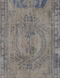 Beige Turco Tappeto Vintage 156 x 85 cm - view 1