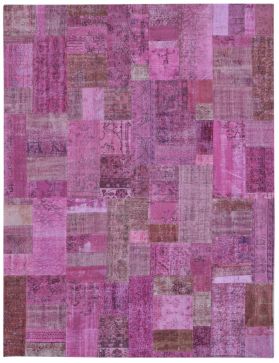 Alfombra patchwork 301 X 255 púrpura