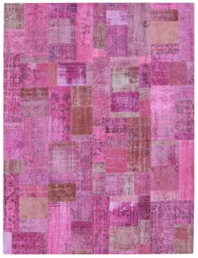 Patchwork Carpet 301 X 255 purple 