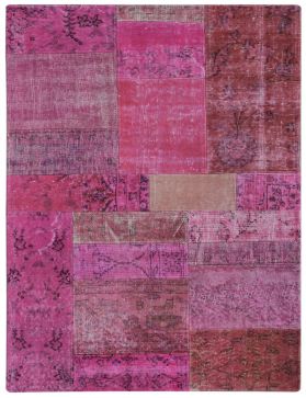 Patchwork Carpet 152 X 98 violetti