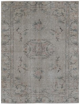 Grau Türkei Vintage Teppich  192 x 122 cm