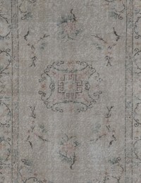 Grau Türkei Vintage Teppich  192 x 122 cm
