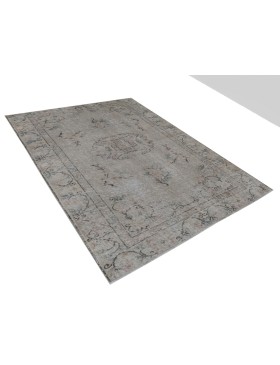 Grau Türkei Vintage Teppich  192 x 122 cm