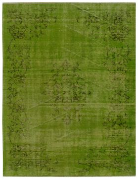 Alfombra vintage 230 X 147 verde