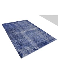 Blu Turco Tappeto Vintage 217 x 118 cm - view 3
