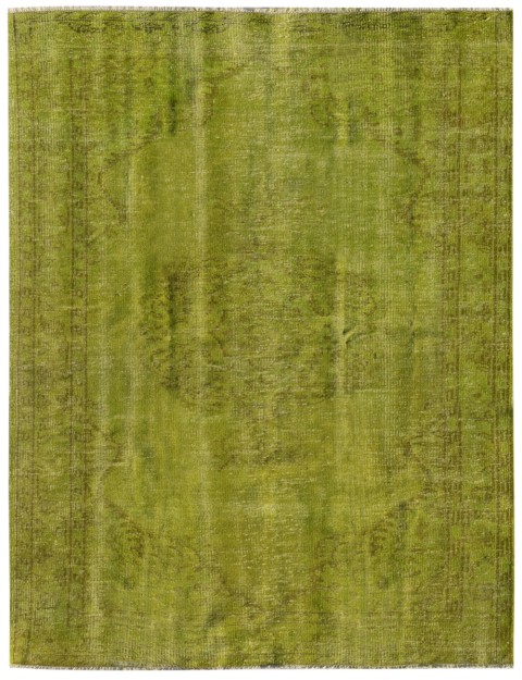Grün Türkei Vintage Teppich 208 x 140 cm