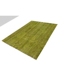 Verde Turco Tappeto Vintage 208 x 140 cm - view 1