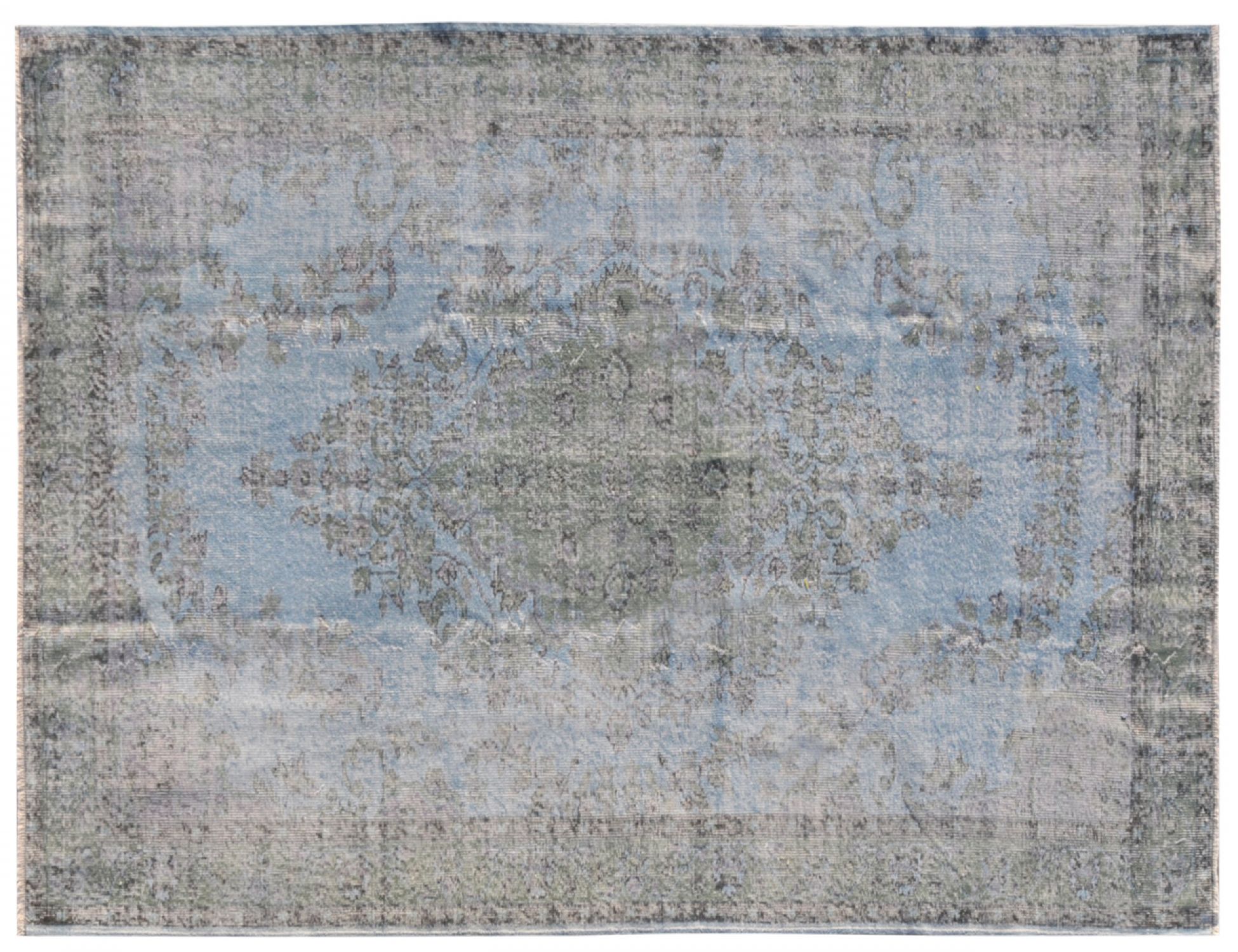 Tappeto Vintage  blu <br/>274 x 184 cm