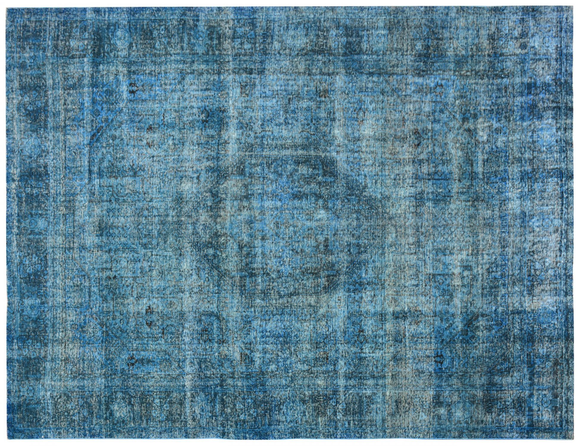 Tappeto Vintage  blu <br/>378 x 284 cm