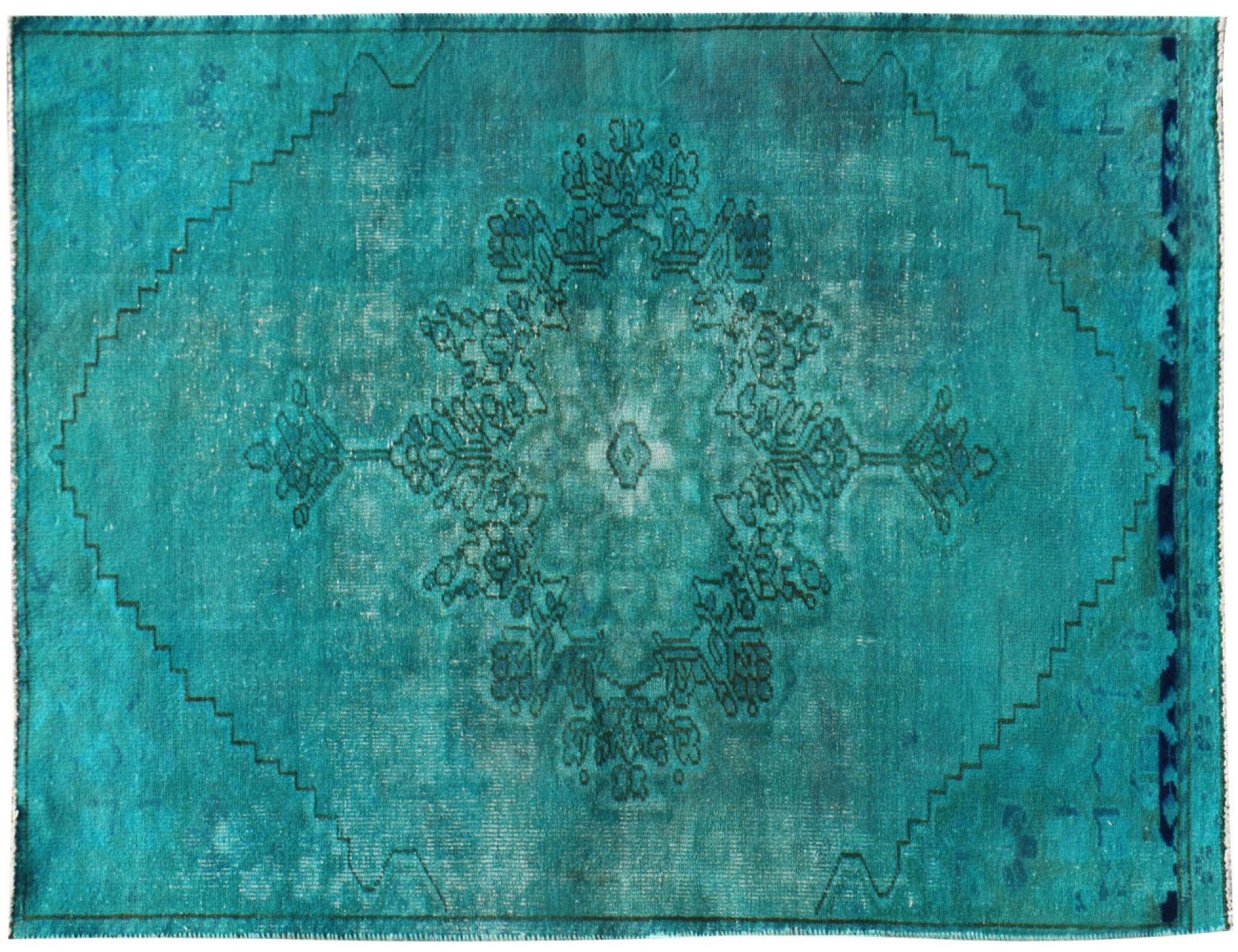 Vintage Teppich  blau <br/>190 x 118 cm