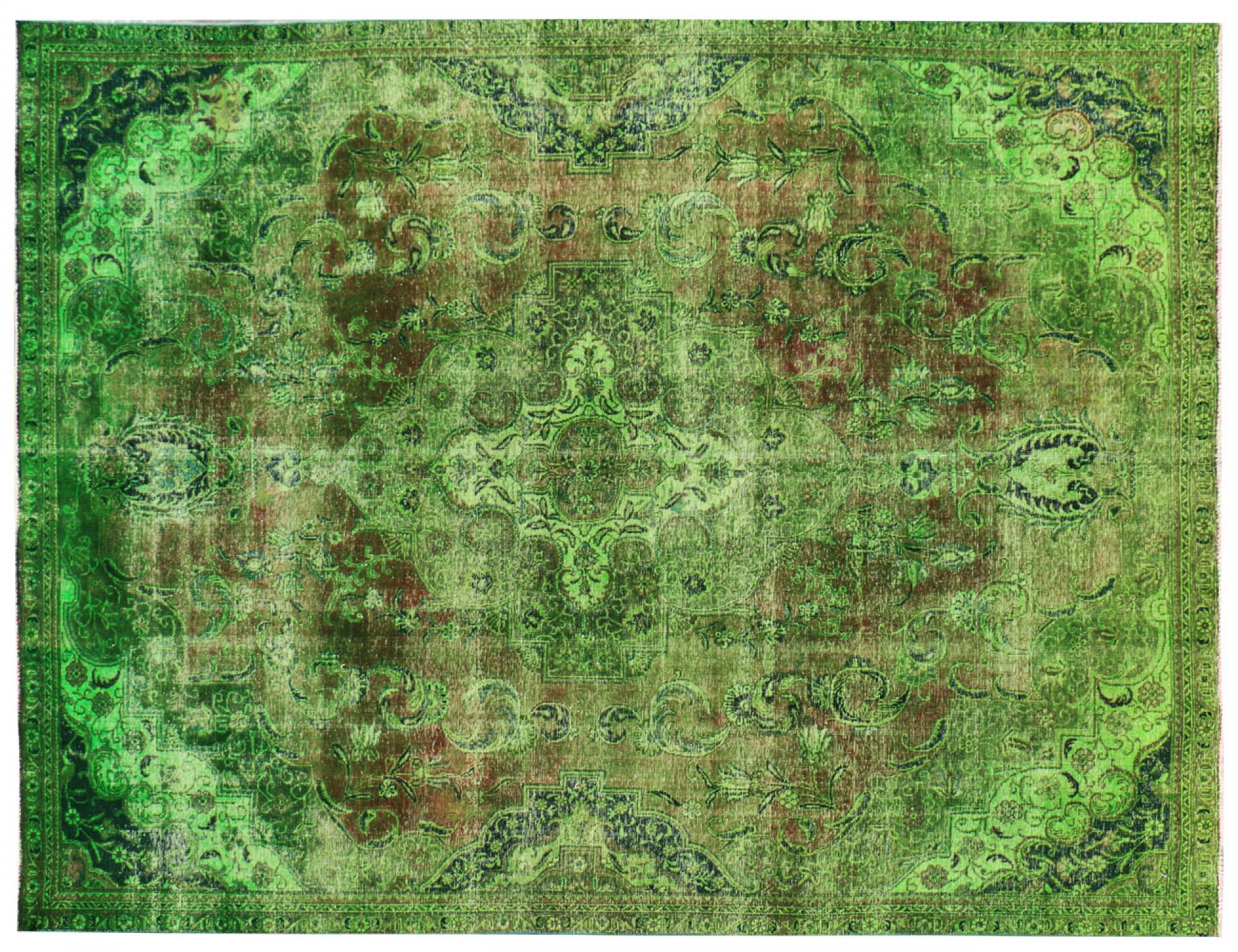 Tappeto Vintage  verde <br/>335 x 237 cm