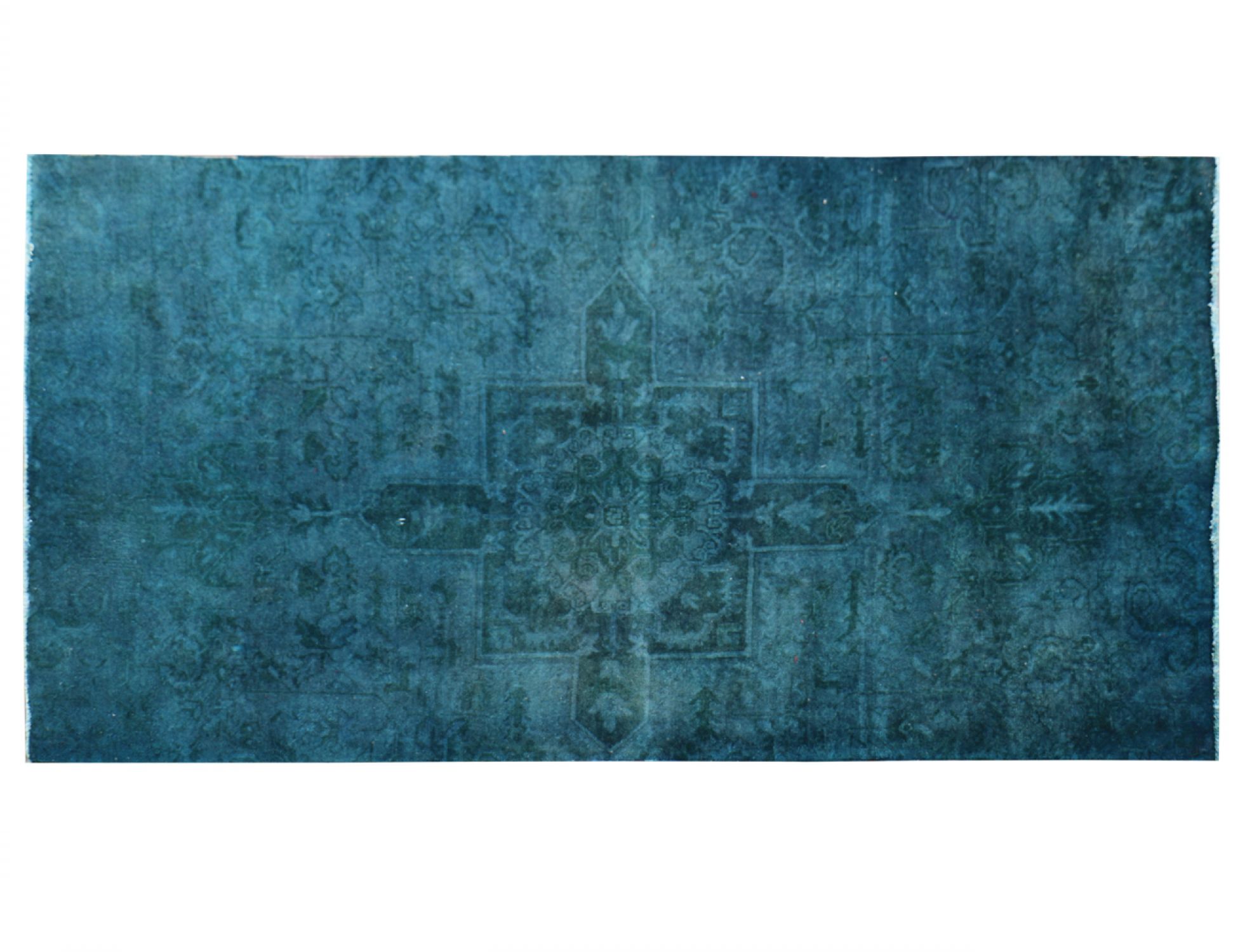 Vintage Matta  blå <br/>240 x 125 cm