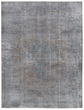 Gris Turquía Alfombra vintage  305 x 160 cm