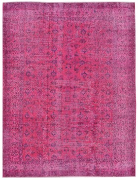 Lilla Tyrkiet Vintage Tæppe  275 x 147 cm