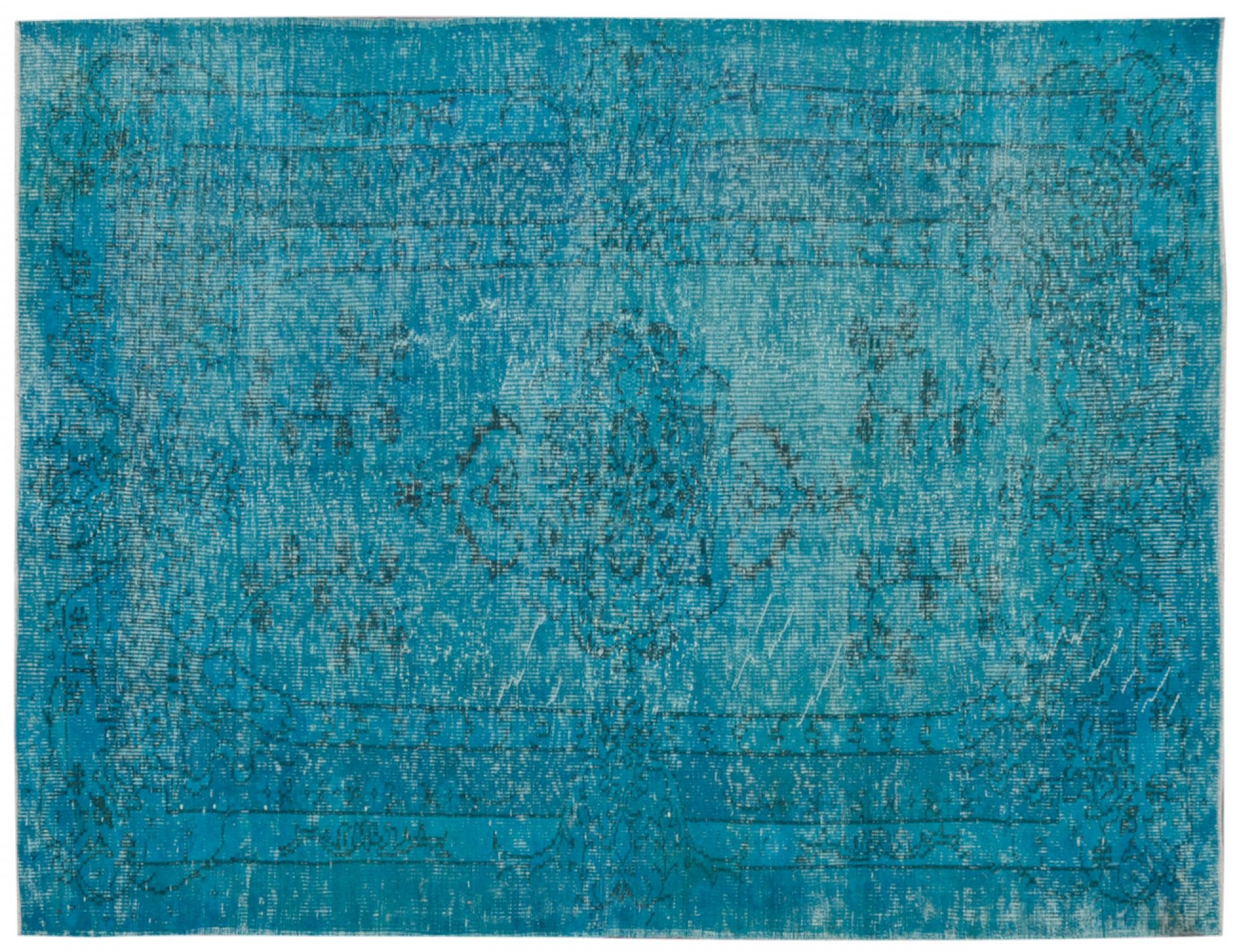 Tappeto Vintage  blu <br/>272 x 166 cm