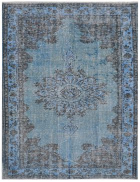 Vintage Carpet 270 X 180 sininen