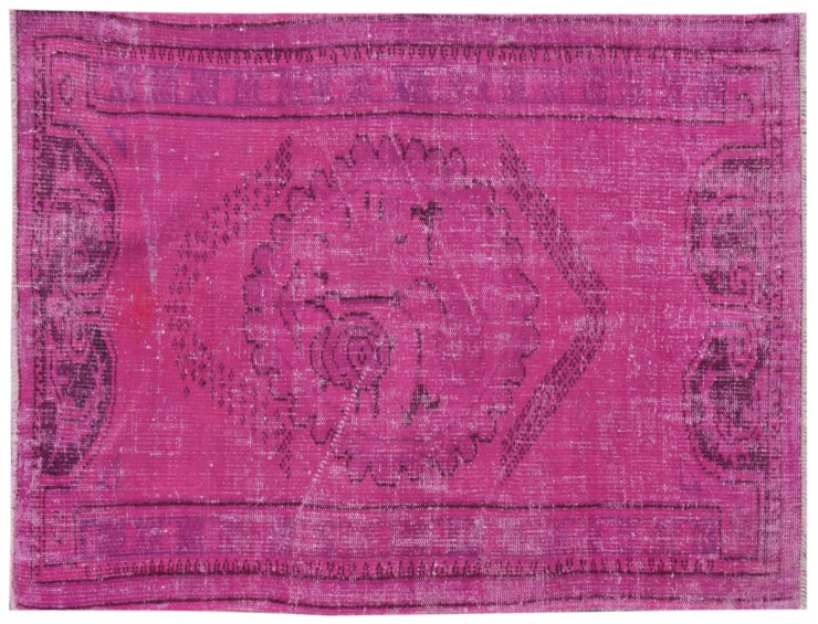 Viola Turco Tappeto Vintage 186 x 109 cm