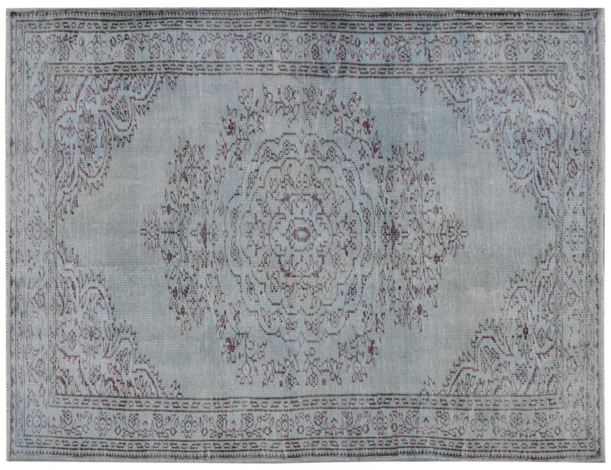 Tappeto Vintage  blu <br/>259 x 162 cm