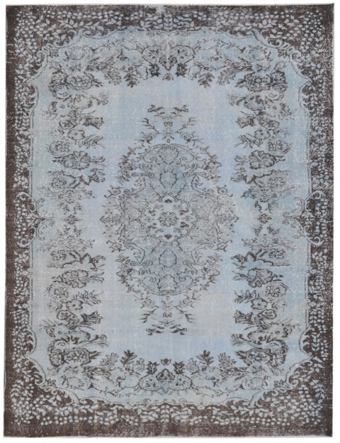 Blau Türkei Vintage Teppich 315 x 177 cm
