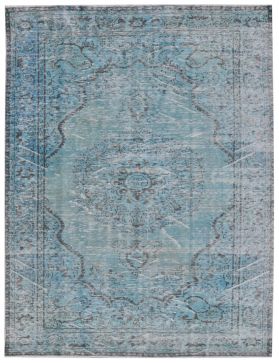 Vintage Carpet 309 X 197 sininen