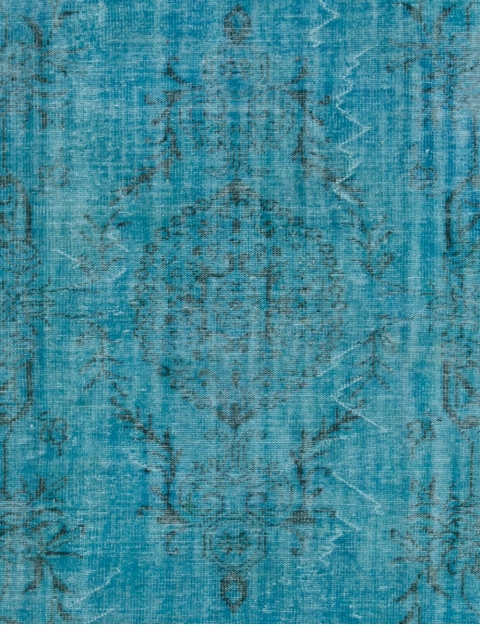 Blå Tyrkia Vintage Teppe 286 x 172 cm - view 3