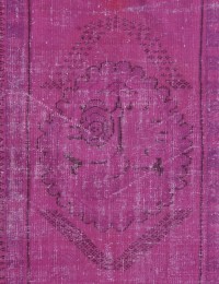 Viola Turco Tappeto Vintage 186 x 109 cm - view 1