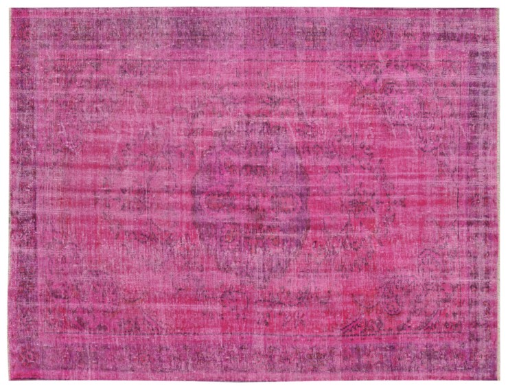 Viola Turco Tappeto Vintage 292 x 193 cm
