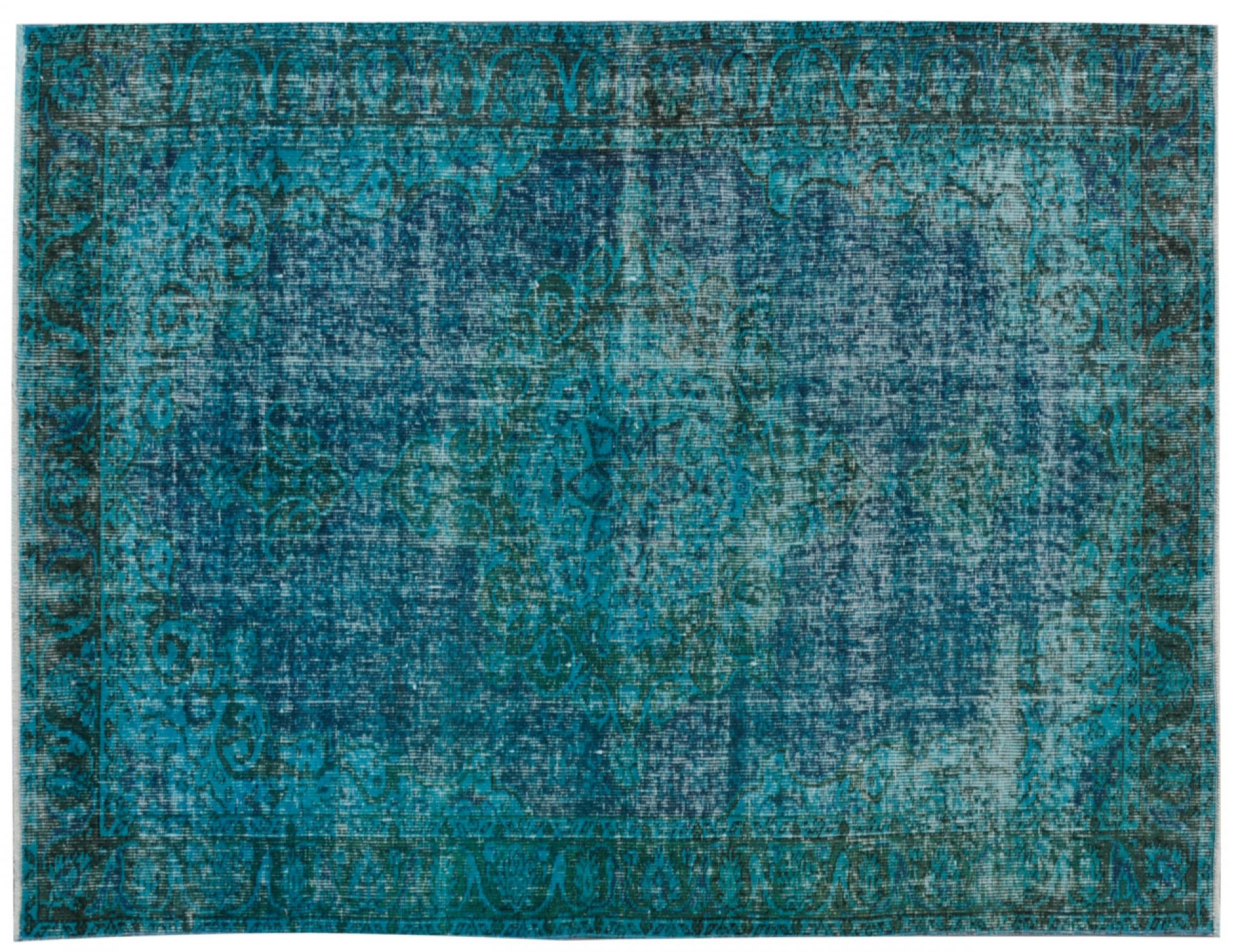Tappeto Vintage  blu <br/>201 x 115 cm
