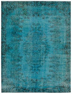 Alfombra vintage 280 X 167 azul