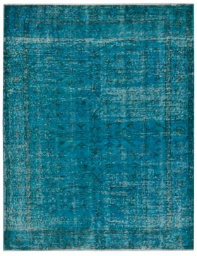 Vintage Teppich 200 X 117 blau