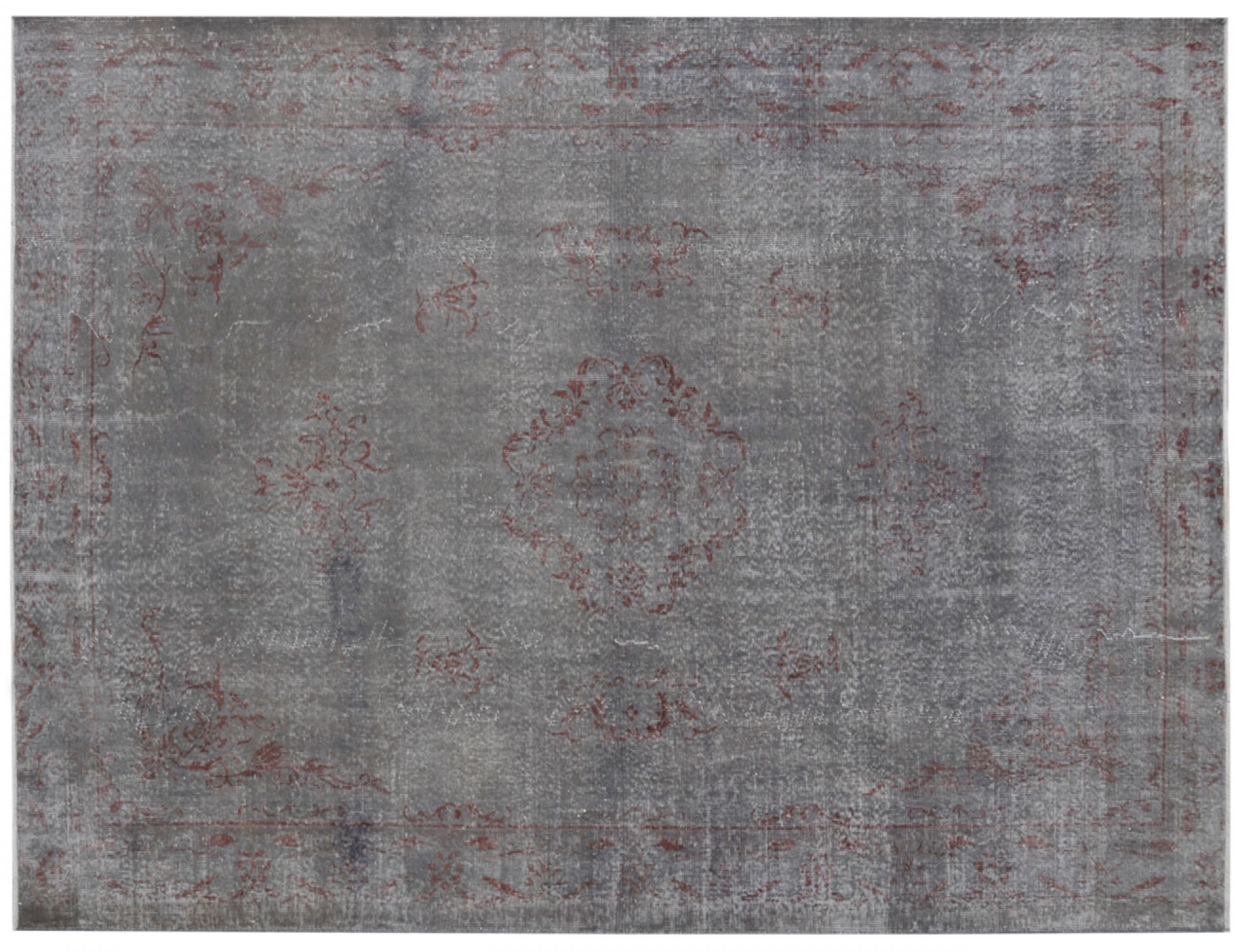  Vintage Tapis  grise <br/>286 x 205 cm