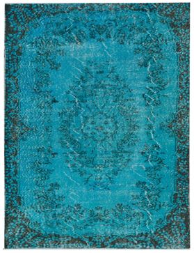 Vintage Carpet 212 X 116 blue