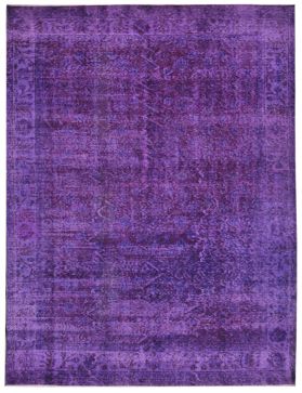 Alfombra vintage 286 X 167 púrpura