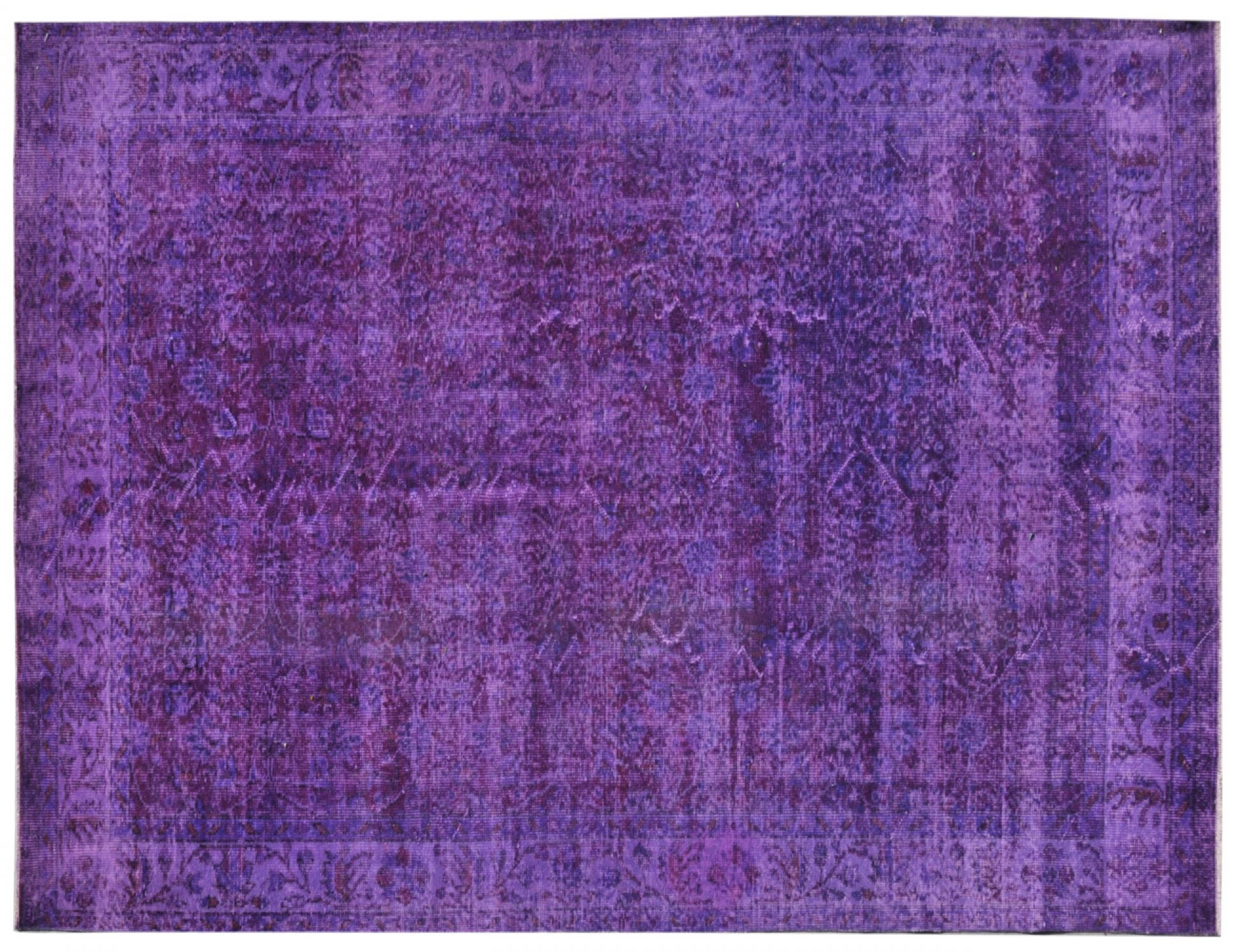 Alfombra vintage  púrpura <br/>286 x 167 cm
