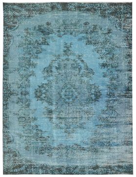  Vintage Tapijt 309 X 178 blauw