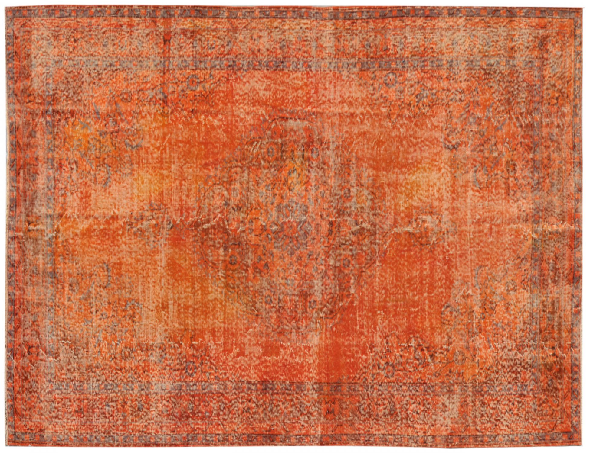 Tappeto Vintage  arancione <br/>300 x 182 cm