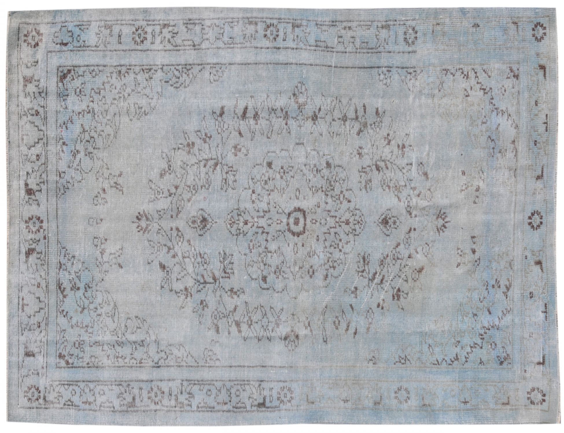 Tappeto Vintage  blu <br/>272 x 159 cm