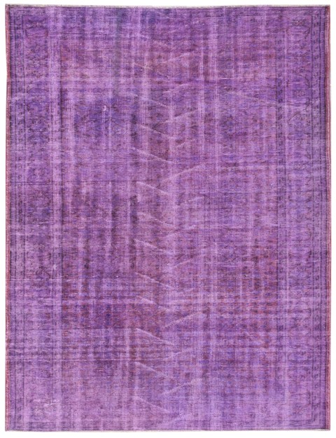 Lila Türkei Vintage Teppich 270 x 165 cm