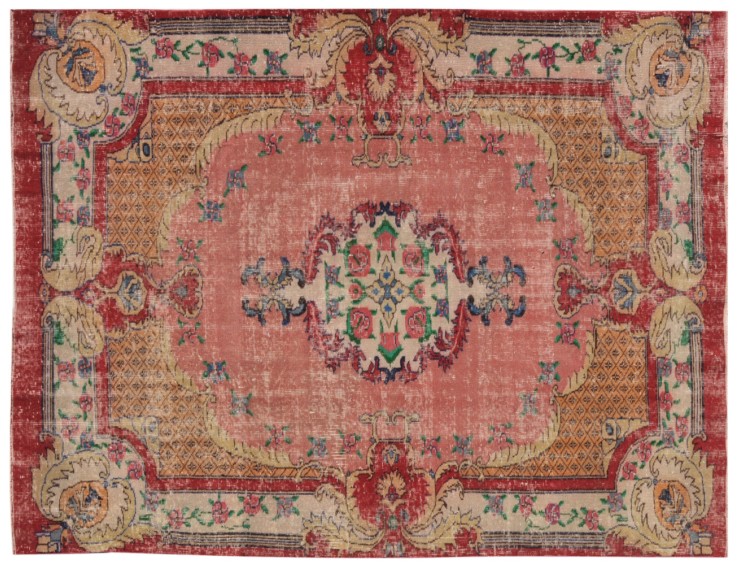 Rosso Turco Tappeto Vintage 268 x 180 cm