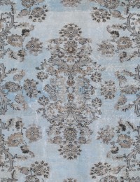 Blu Turco Tappeto Vintage 276 x 176 cm - view 3