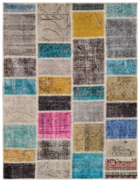 Patchwork Carpet 192 X 134 multicolor 