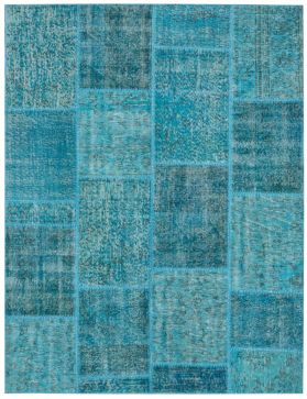 Tappeto Patchwork  240 X 170 blu