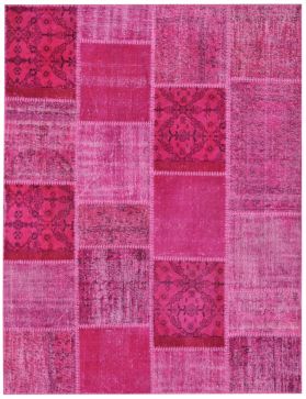 Patchwork Carpet 240 X 170 violetti