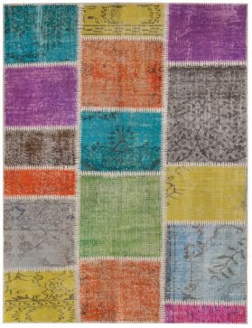 Patchwork Carpet 180 X 120 multicolor 