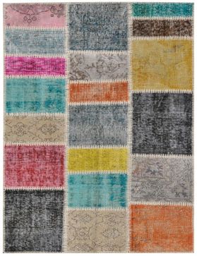 Patchwork Carpet 178 X 113 monivärinen